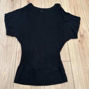 NIKIBIKI Black Batwing Dolman Sweater Top M